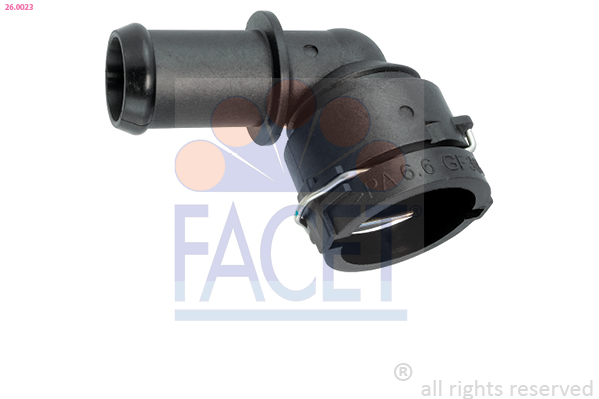 FACET Kølevæskeflange 260023 for SKODA