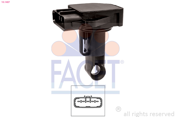 FACET Luftmængdesensor 101407 for JAGUAR FORD MAZDA