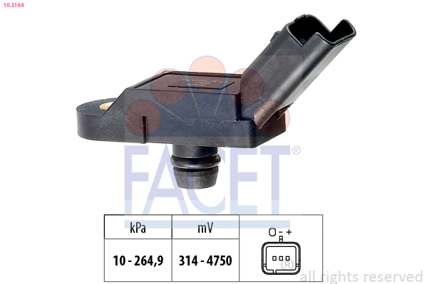 FACET Lufttrykssensor 103164 for MINI DS