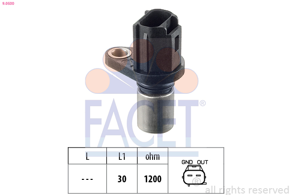 FACET Sensor, knastakselposition 90500 for LEXUS TOYOTA