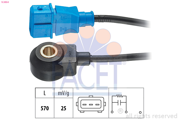 FACET Bankesensor 93054 for VW PORSCHE