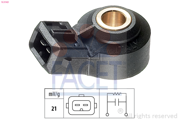 FACET Bankesensor 93143 for PEUGEOT DACIA MERCEDES-BENZ