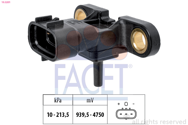 FACET Lufttrykssensor 103201 for FORD USA MAZDA SUZUKI