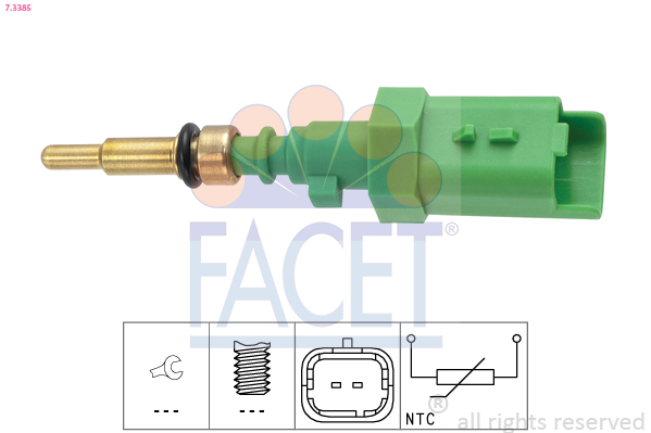 FACET Sensor, kølevæsketemp. 73385 for GENERAL MOTORS DS TOYOTA