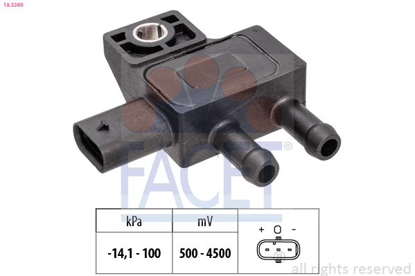 FACET Lufttrykssensor 103389 for BMW MINI TOYOTA