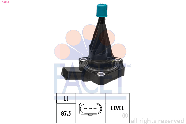 FACET Sensor, motorolieniveau 70230 for CUPRA