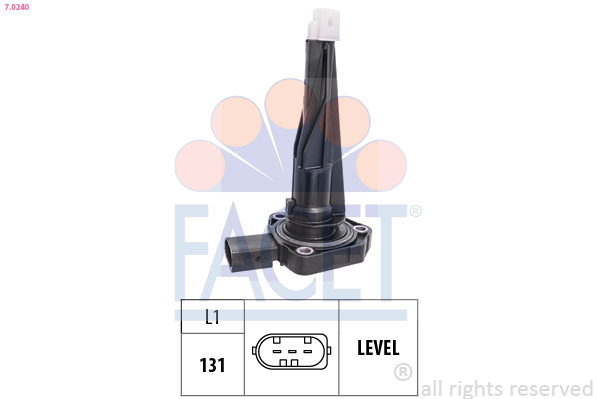 FACET Sensor, motorolieniveau 70240 for BMW ROLLS-ROYCE
