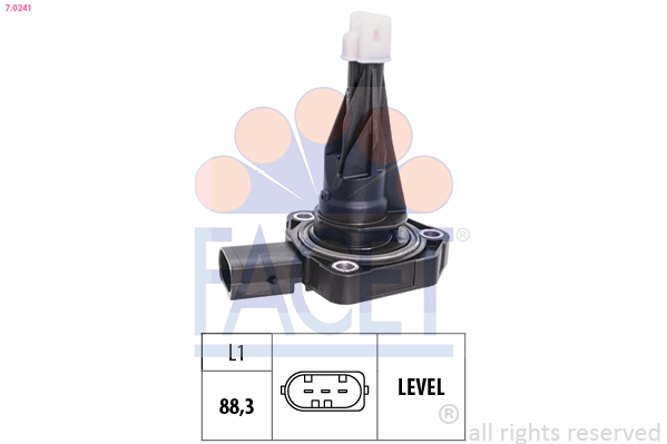 FACET Sensor, motorolieniveau 70241 for BMW