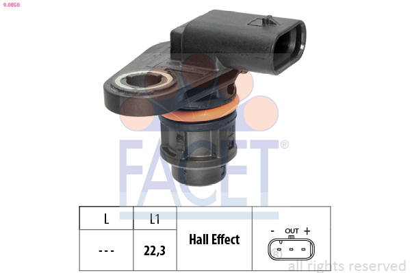 FACET Sensor, knastakselposition 90856 for FORD USA