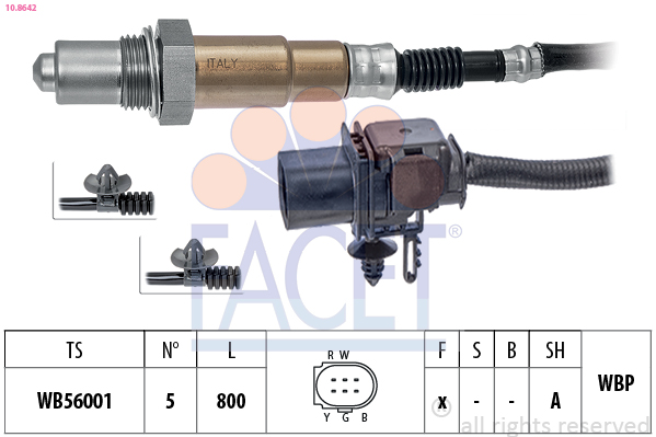 FACET Lambdasonde 108642 for KG MOBILITY