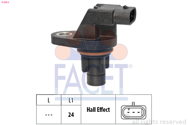 FACET Sensor, knastakselposition 90653 for MERCEDES-BENZ JEEP INFINITI