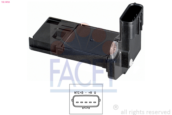 FACET Luftmængdesensor 101418 for HONDA