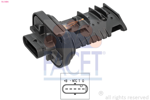 FACET Luftmængdesensor 101494 for BMW MINI TOYOTA