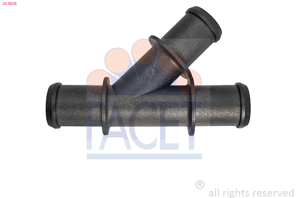 FACET Kølevæskeflange 260028 for CUPRA