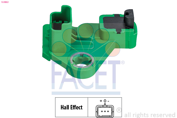 FACET Impulsgiver, krumtapaksel 90863 for FORD GENERAL MOTORS VAUXHALL TOYOTA