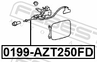 FEBEST Hænsel, tankdæksel 0199-AZT250FD for TOYOTA