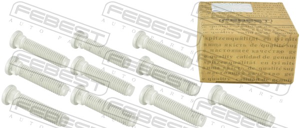 FEBEST Hjulbolt 2184001pcs10 bagaksel for FORD