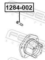 FEBEST Hjulbolt 1284002 for HYUNDAI