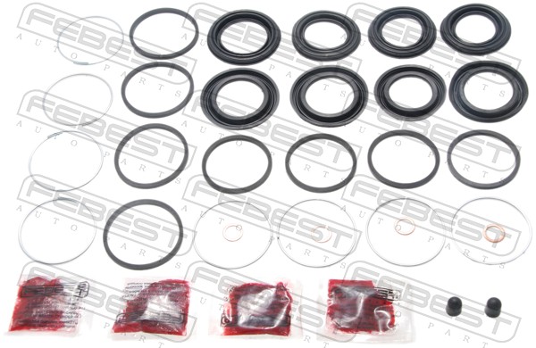 FEBEST Rep.sæt, bremsekaliper 0175fzj100f foraksel for TOYOTA