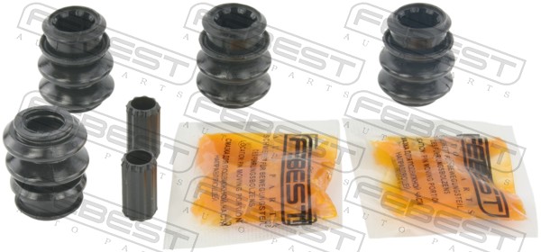 FEBEST Bælg, bremsekaliper glidestykker 2073comfkit foraksel for CHRYSLER ALFAROME/FIAT/LANCI