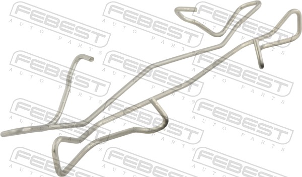 FEBEST Fjeder, skivebremseklodser 0303001kit for FORD OPEL VOLVO ALFAROME/FIAT/LANCI GENERAL MOTORS HONDA RENAULT VAG CITROËN/PEUGEOT