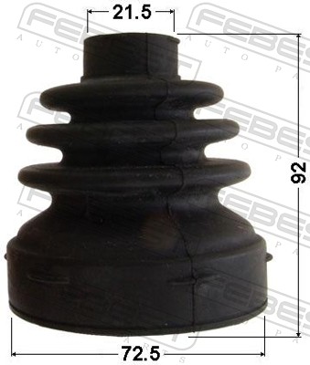 FEBEST Drivaksel Manchetsæt 0215c11xt gearkasse-monteret for NISSAN SAMSUNG