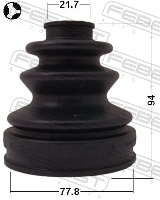 FEBEST Drivaksel Manchet 0115090 gearkasse-monteret for NISSAN TOYOTA