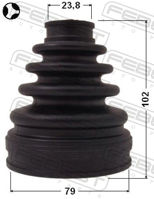 FEBEST Drivaksel Manchet 0115mcv30 gearkasse-monteret for TOYOTA