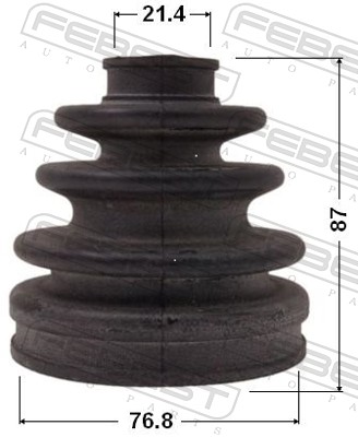FEBEST Drivaksel Manchet 0117092 hjulsidet for MITSUBISHI TOYOTA