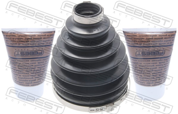 FEBEST Drivaksel Manchet 0117pkun26 hjulsidet for GENERAL MOTORS CHRYSLER TOYOTA ALFAROME/FIAT/LANCI