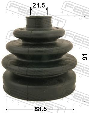 FEBEST Drivaksel Manchet 0217r20 hjulsidet for NISSAN