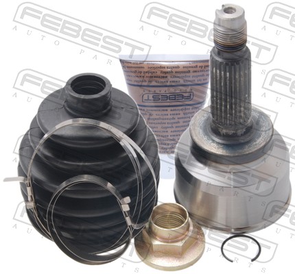 FEBEST Ledsæt, drivaksel 0510004 foraksel for MAZDA HYUNDAI