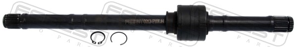 FEBEST Drivaksel 0212p10lh venstre foraksel for NISSAN