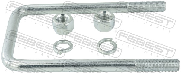 FEBEST Monteringssæt, bladfjeder 0433001 for MITSUBISHI