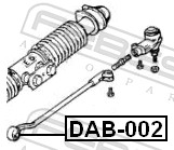 FEBEST Ophængning, styretøj dab002 for CHRYSLER OPEL ALFAROME/FIAT/LANCI GENERAL MOTORS LAND ROVER