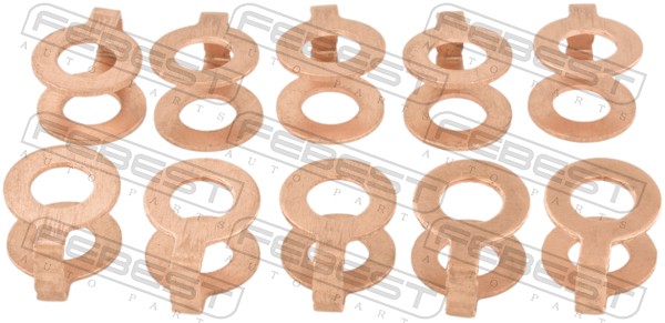 FEBEST Tætningsring, indsprøjtningsventil ringfl020pcs10 for MITSUBISHI