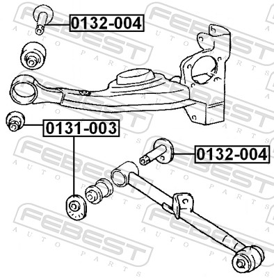 FEBEST Sims, aksel 0132-004 for TOYOTA CHERY