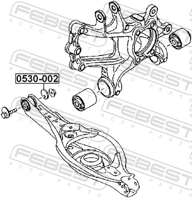 FEBEST Sims, aksel 0530002 for MAZDA