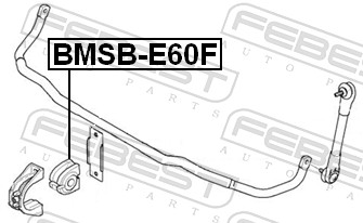 FEBEST Ophæng, stabilisator bmsbe60f foraksel for BMW