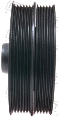 FEBEST Remskive, krumtapaksel FDDS-001 for FORD VOLVO