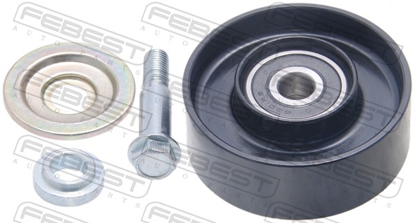 FEBEST Medløberhjul, multi-V-rem 0188kun25 for TOYOTA