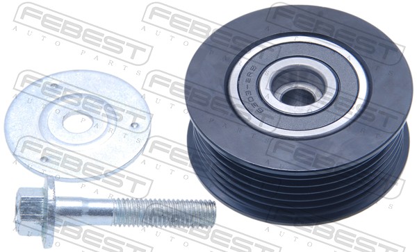 FEBEST Medløberhjul, multi-V-rem 0588gl for MAZDA