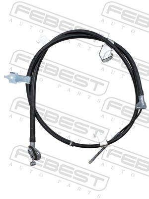 FEBEST Håndbremsekabel 0199pcaca30rh bagved til højre for TOYOTA