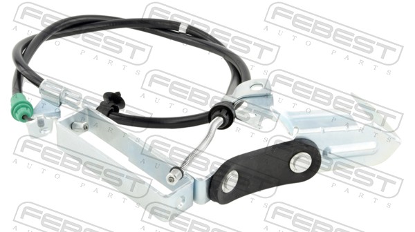 FEBEST Håndbremsekabel 05100trblh bagved til venstre for FORD MAZDA