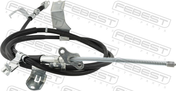 FEBEST Håndbremsekabel 01100gun120lh bagved til venstre for TOYOTA