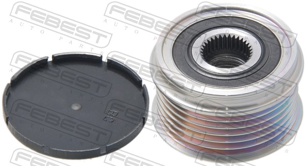 FEBEST Remskive, generator MDS-CW4W for MITSUBISHI CITROËN/PEUGEOT