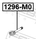 FEBEST Slæbekrog 1296m0 for HYUNDAI