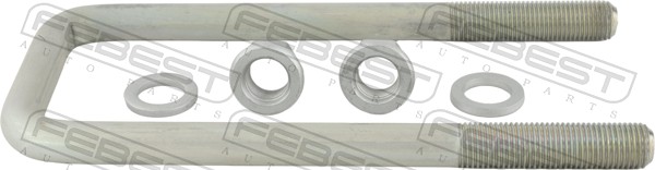 FEBEST Monteringssæt, bladfjeder 0133001 for TOYOTA