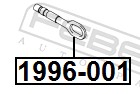 FEBEST Slæbekrog 1996001 for BMW