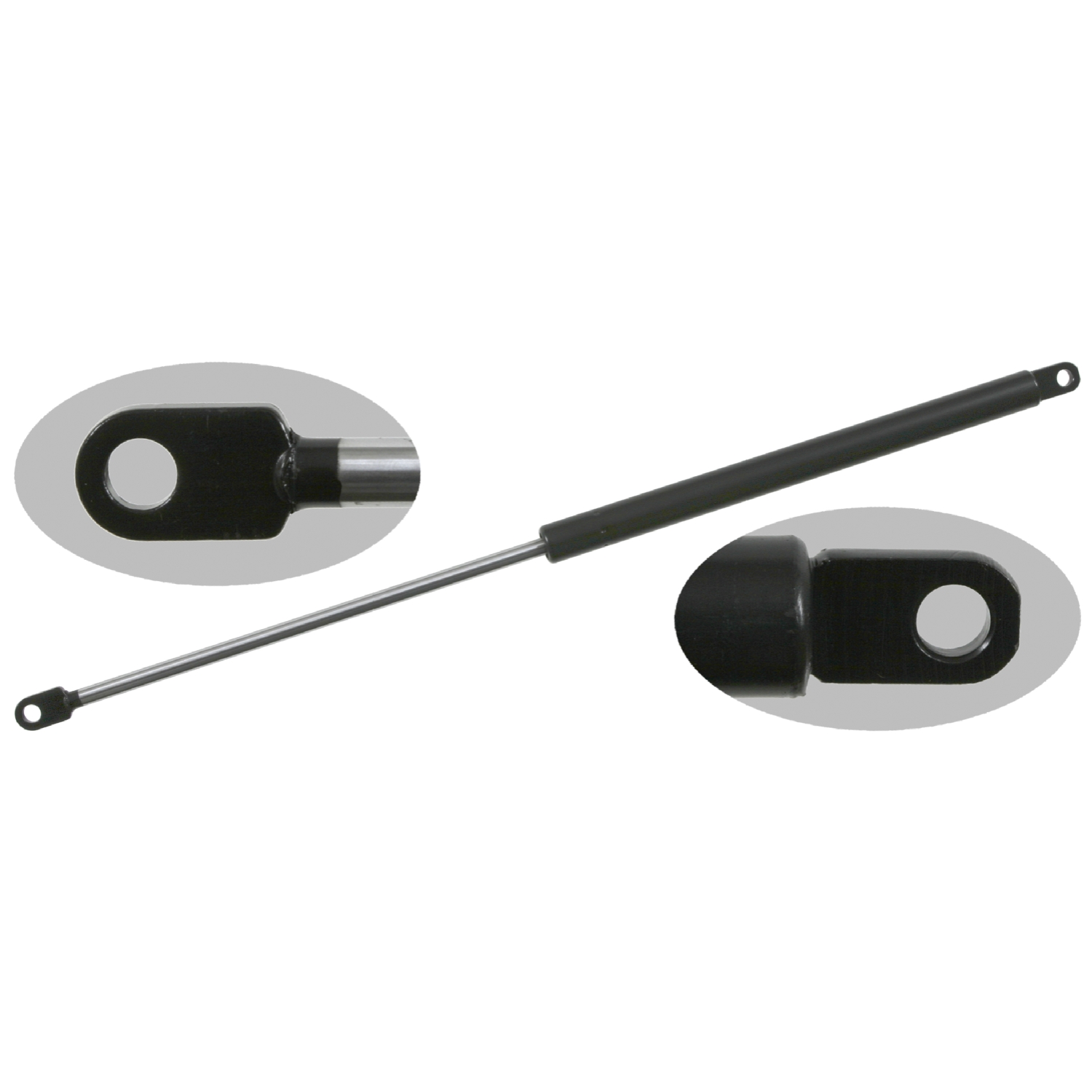 FEBI BILSTEIN Gasfjeder, motorhjelm 08218 på begge sider for BMW